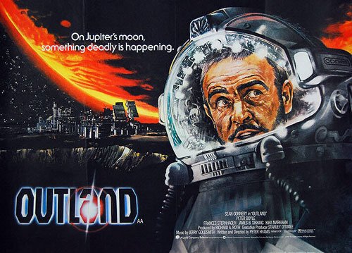 Does "Outland" take place within the Alien Universe?